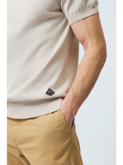 T-shirt in maglia di cotone ROY ROGERS | P26RRU90323CS17XXXX/C0624